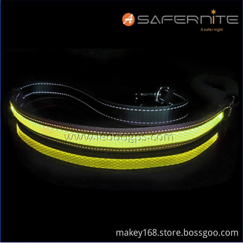 Night Safety Adjustable Illuminated Led Dog Leash